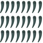 Lot de 24 lames de rechange en plastique pour coupe - bordures bosch durablade art 23 - 18 li art 26 ...