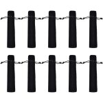 Lot de 25 etuis a stylos en velours pour cartable, porte - stylo pour etudiants (noir) Lot de 25 etuis a stylos en velours pour cartable, porte - stylo pour etudiants (noir)