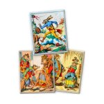 Lot 3 magnets illustrant 3 sc�nes phares de ces c�l�bres fables de la fontaine