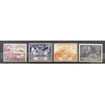 Lot de 4 timbres neufs * * upu malaisie kedah 1949