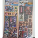 Lot de 41 stickers star wars / 2 planches de stickers / belle qualite / neuf