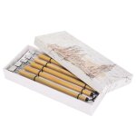 Lot de 5 stylos a plume pour calligraphie, manga, coffret vintage en bambou, kit de dessin et de peinture, ... Lot de 5 stylos a plume pour calligraphie, manga, coffret vintage en bambou, kit de dessin et de peinture, ...