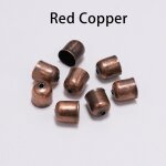 Lot de 50 a 100 embouts de cordon, capuchons de gland, perles, collier rond en cuir pour bricolage, fabricatio ... Lot de 50 a 100 embouts de cordon, capuchons de gland, perles, collier rond en cuir pour bricolage, fabricatio ...