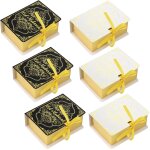 Lot de 50 botes a friandises , botes cadeaux pour party supplies botes cadeaux nouvel an bonbons goodies ...