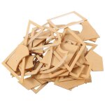 Lot de 54 pochoirs de courtepointe en acrylique de formes multiples, outil de bricolage pour le quilting ...