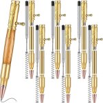 Lot de 6 stylos minces, pour emerillon en bois bricolage
