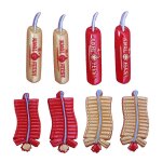 Lot de 8 aimants de r�frig�rateur color�s aux motifs chinois pour la d�coration de la maison a l'occasion ...