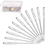 Lot de 80 aiguilles universelles pour machine a coudre singer, brother, janome, varmax 8 tailles 9 / ...