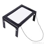 Loupe main libre avec led pour lire la couture a tricoter