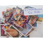 Luxembourg 50 timbres diff�rents