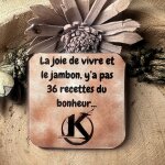 Magnet personnalis - kaamelott -  ; 36 recettes du bonheur ; - humour