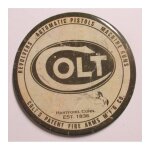 Magnet rond 7. 5 cm colt pistolet americain deco cuisine bar diner loft frigo Magnet rond 7. 5 cm colt pistolet americain deco cuisine bar diner loft frigo