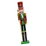 Fabriqu�s a la main en bois casse - noisette figurine de bureau, de saison d�coration de table, rustique, ...