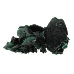 Malachite apr�s azurite. 368. 0 ct. milpillas mine, sonora, mexique.
