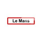 Le mans (15x4cm) - sticker / autocollant