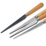 Manche en bois, outils d'art artisanal, couteau pour la rcupration de poterie pour la sculpture de ...