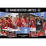 Manchester united - cup winner - 61x91, 5cm - affiche / poster envoi en tube