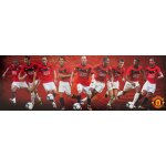 Manchester united - football team - poster affiche 30, 5x91, 5cm