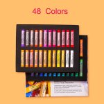 Marie's - ensemble de pastels d'artiste non toxiques, craies circulaires douces et sches, - type 48 ...