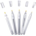 Marqueurs de peinture rechargeables vides, 5 pices, stylos de peinture rechargeables vides, marqueur ...