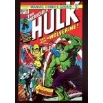 Marvel comics - hulk and wolverine - 31x40cm - affiche / poster envoi en tube