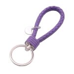 Mauve1 - clés en cuir pu tressé, corde tissée, bricolage, pendentif de sac, voiture moto, clés hommes ... Mauve1 - clés en cuir pu tressé, corde tissée, bricolage, pendentif de sac, voiture moto, clés hommes ...