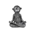 M�ditation singe statue r�sine yoga bouddha figurine maison sculptures d�coratives pour patio salon cour ...