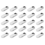 Contenants mtalliques a couvercle coulissant, pour bougies, bijoux et artisanat, 50 x 25 x 10 mm