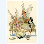 Meynet - n40 couverture t4 / sign� n 149ex - 21x29, 7cm - affiche / poster envoi en tube