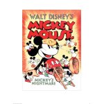 Mickey mouse - nightmare - 60x80cm - affiche / poster envoi roul