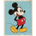 Mickey mouse - retro - affiche / poster envoi en tube