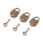Mini cadenas de style vintage en alliage lock pour petite bote a bagages home hardware dcoration