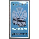 Mini plaque emaill�e vw haupt transporter combi volkswagen