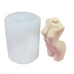 Moule a bougie en forme de corps artistique, multi - tailles, en silicone, pour la maternit, savon pour ...