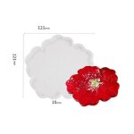 Moule de bougie en silicone cratif moule de cire de geste 3d multifonctionnel soft diy craft pour chocolat ...