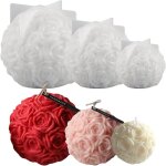 Moule bougie silicone en forme de rose, 3d moule a bougies, fleur moules en silicone pour la décoration ... Moule bougie silicone en forme de rose, 3d moule a bougies, fleur moules en silicone pour la décoration ...
