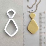 Moules de coupe en argile polym�re creux, n?ud papillon, cuir chevelu, gaufrage de style rw, outils en ...