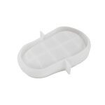 Moule de palette ovale irr�guli�re d�cor d'int�rieur bibelots plateau de rangement moule de rangement ...