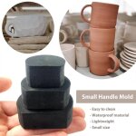 Moules a poign�e de tasse en argile compacte l�g�re, poterie, outil ex�cutif foy, divers moules en saillie, ...