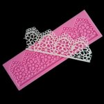 Moules en silicone dentelle pour la ptisserie - outils de dcoration fondant & chocolat