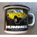 Mug hummer h1 h2 h3 en email tasse a caf� emaill�e 4x4