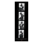 Muhammad ali - film strip - affiche / art print sur papier epais / envoi en tube
