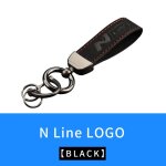 N en ligne logo noir1 - clés en daim avec sangle, logo n line, pour hyundai tucson sonata creta solaris ... N en ligne logo noir1 - clés en daim avec sangle, logo n line, pour hyundai tucson sonata creta solaris ...