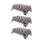 Nappe 3 pièces nappe jetable poker casino party football baseball rugby 54 pouces x 108 i Nappe 3 pièces nappe jetable poker casino party football baseball rugby 54 pouces x 108 i