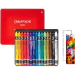 Neocolor ii, pastels a la cire aquarellables, crayons a la cire aquarellables lot de 15 et 2 cartes Neocolor ii, pastels a la cire aquarellables, crayons a la cire aquarellables lot de 15 et 2 cartes