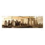 New york - jack hollingsworth - brooklyn bridge - affiche / art print sur papier epais / envoi en tube ... New york - jack hollingsworth - brooklyn bridge - affiche / art print sur papier epais / envoi en tube ...
