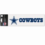 Nfl perfect cut autocollant 8x25cm dallas cowboys Nfl perfect cut autocollant 8x25cm dallas cowboys
