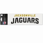 Nfl perfect cut autocollant 8x25cm jacksonville jaguars