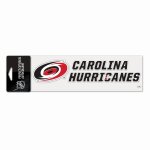 Nhl perfect cut autocollant 8x25cm carolina hurricanes