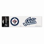 Nhl perfect cut autocollant 8x25cm winnipeg jets